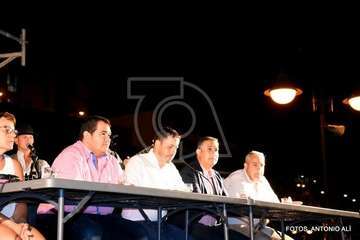 Pregón de las fiestas de Melenara (Foto Antonio Alí y Francisco Javier Santana)